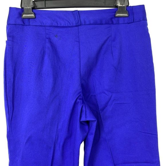 Womens Size 4 JW style Purple Capri Dress Pants Crop Lightweight 3430 - Picture 5 of 7
